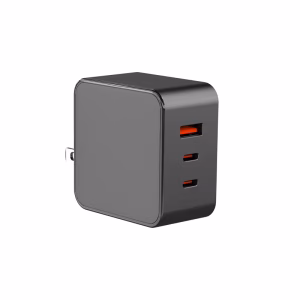 Portable 65W GaN Charger 1USB +2C Charger PD 3 Ports Universal Fast Charger Plug 65w GaN Charger Compatible for iPhone Samsung No reviews yet