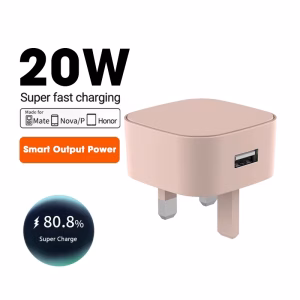 Various Color Chargers UK 20 Watts Adapter PD 20w Supper Fast Charger Suitable for Phone, Macbook, iPad