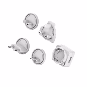 Suitable Design Mini 6W US UK AU EU Interchangeable Charger With Certifications