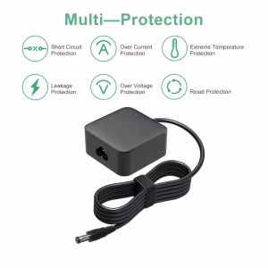 Desktop 65W GaN Plum Blossom Tail Fast Charging PD Wireless Charger for Samsung Mobile Phones Laptops 5A Output Current Cable