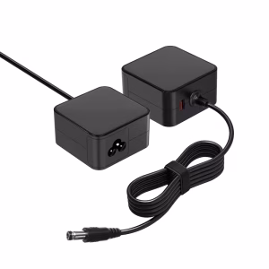 65W GaN Power Adapter with Type-C Port DC Cable for Laptop MacBook 20V 3.25A OTP OVP OCP Protection