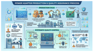 CE FCC Power Adapter Factory